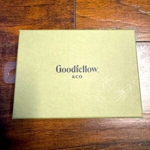 Goodfellow & Co Trifold Wallet Black Extra Capacity For Cards, Pics, Cash